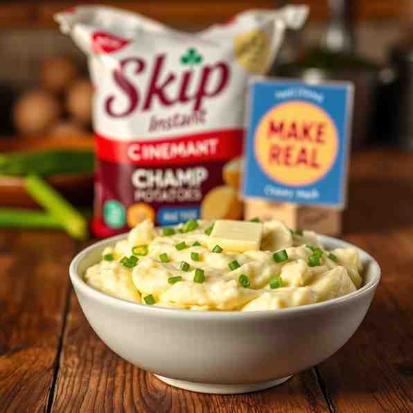 Irish Champ - Skip Instant, Make Real Creamy Mash